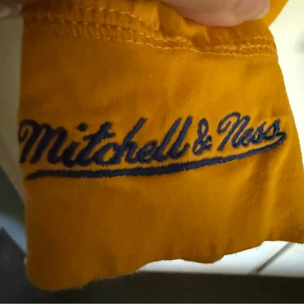 Mitchell &‎ Ness LA Rams 1979 Throwback Football Kids Long Sleeve Shirt Small